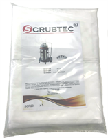 Scrubtec рrоfеѕѕіоnаl R20 синтетические мешки для пылесоса 5 штук